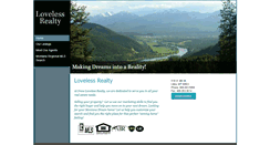 Desktop Screenshot of lovelessrealty.com