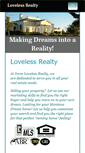 Mobile Screenshot of lovelessrealty.com